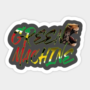 Green Machine Sticker